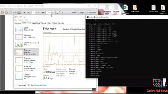 Zimbra Mail Server Configuration II ZIMBRA Mail server Installation смотреть онлайн