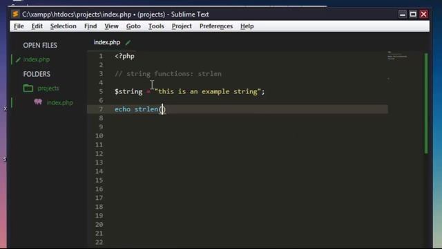 PHP Hindi Tutorial - 031 - String Functions : strlen смотреть онлайн