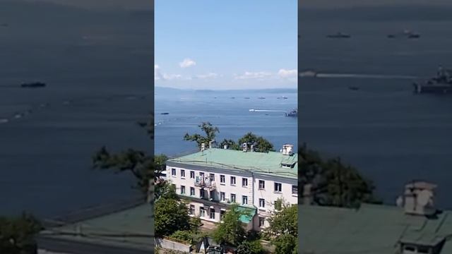 Корабли на рейде в Амурском заливе 2018 смотреть онлайн
