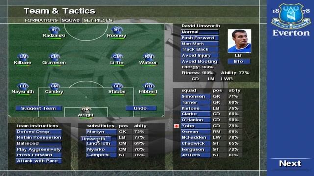 Everton Club Manager (PC Game Season 2003-2004) смотреть онлайн