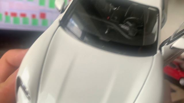 Обзор модели Porsche Taycan Turbo S от Bburago смотреть онлайн