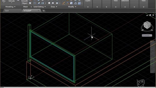 4 - Creating the Balcony for an Apartment | AutoCAD 2017 3D Modeling Techniques смотреть онлайн