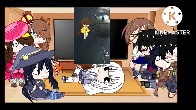 Маленькие Кошмары с Новыми Кошмарами реакция  на ТТ (gc) #littlenightmares  #gachaclub  #madalex202