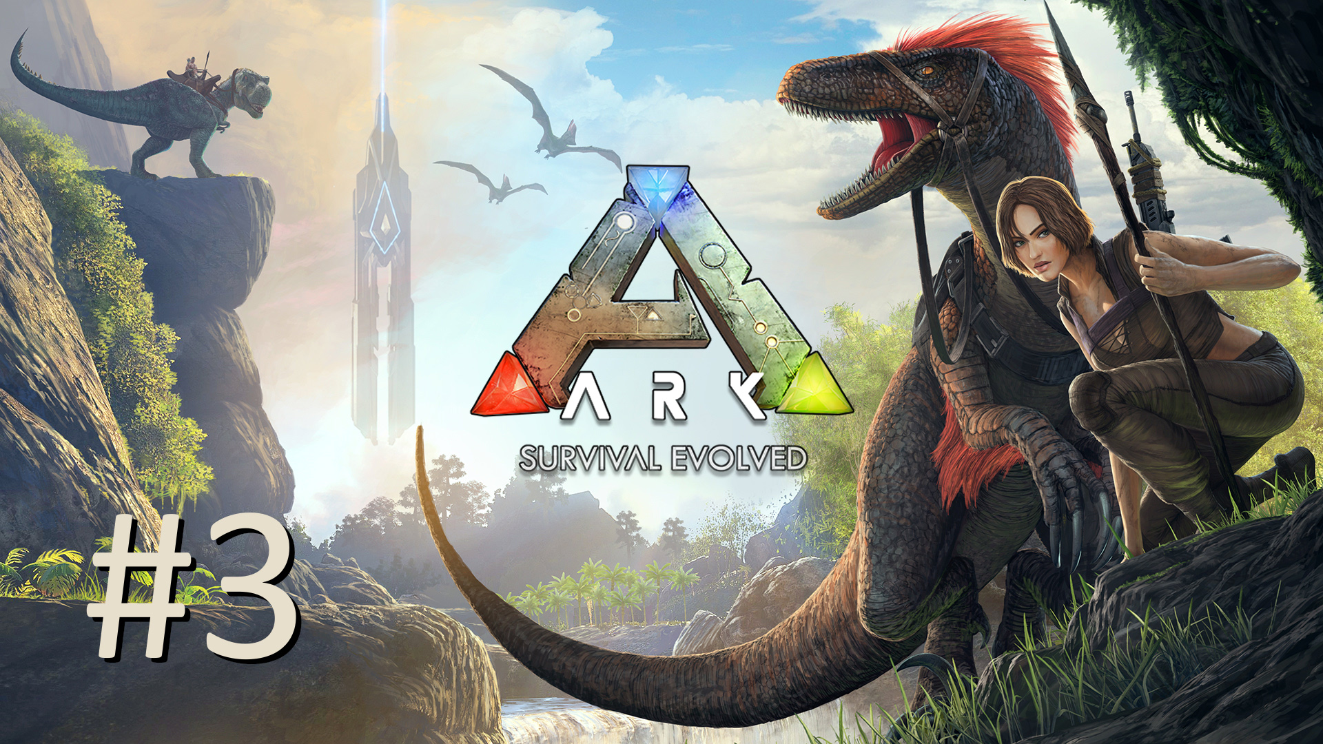 Играем в ARK: Survival Evolved - Island. Часть 3 (кооператив)