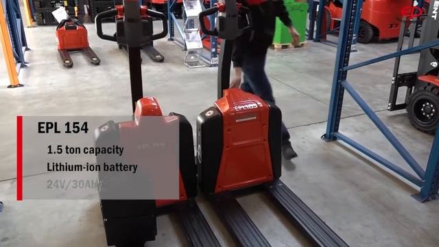 EP Equipment - EPL154/185 Li Ion electric pallet truck смотреть онлайн