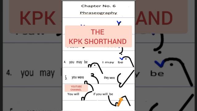 Chapter. 6 Class.3 (Last) | Phraseography | were | He | Much THE KPK SHORTHAND смотреть онлайн