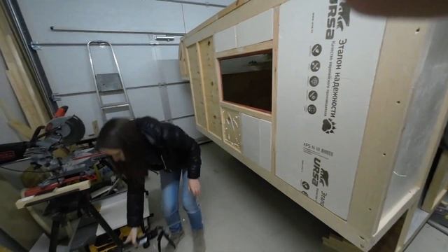 Автодом для пикапа. Продолжаем стройку смотреть онлайн