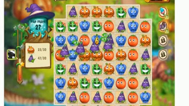 Как пройти 5 УРОВЕНЬ в игре Магическая Кухня: три в ряд смотреть онлайн