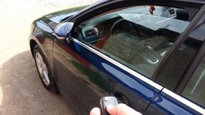 Складывание зеркал с брелка Jetta VI.Automatic folding of mirrors when arming Jetta VI