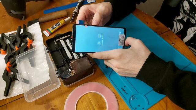 Honor 9A - замена дисплея. смотреть онлайн