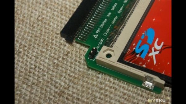Адаптеры SD-Compact Flash-1,8" IDE 50 Pin для флеш-мода древнего плеера Iriver H320. Взб... | #Обзо