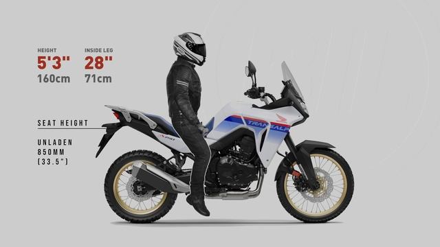 NEW Honda Transalp 750 by Honda. Right For You? смотреть онлайн