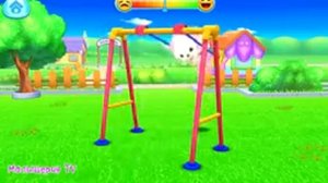 Детская игра про Девочку Алису-Кису | Играем в парке и ухаживаем за малышкой