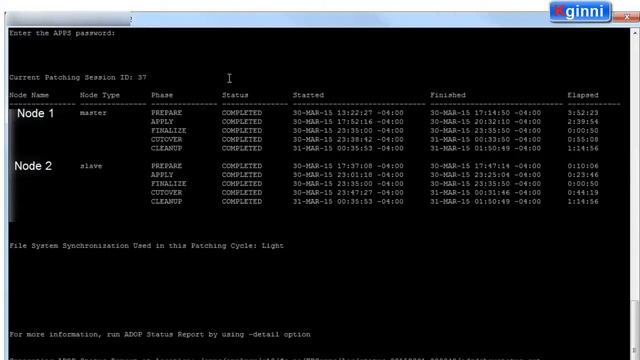 Getting adop Status in 12.2.3 Ebusiness Instance смотреть онлайн