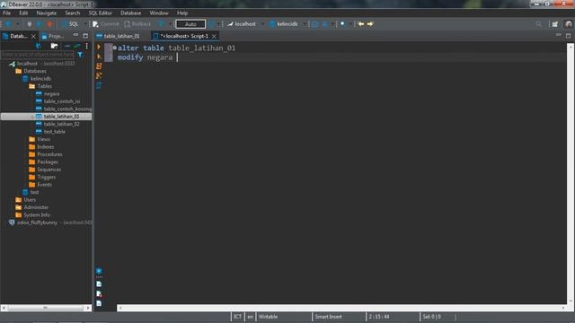 Database SQL MariaDB - Meng-edit Table смотреть онлайн