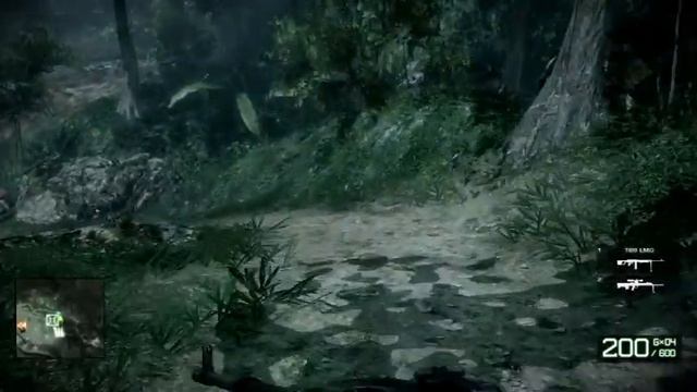 Battlefield Bad Company 2 gameplay in i3-2100 9600gt XFX смотреть онлайн