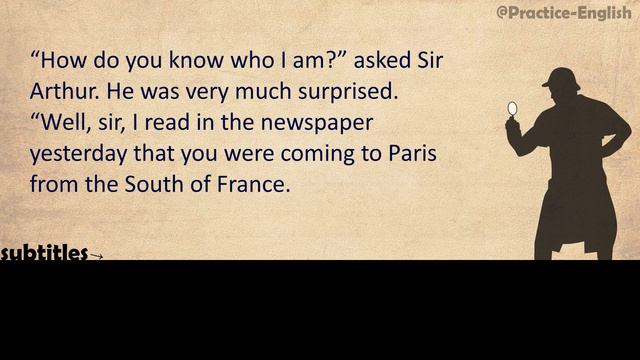 Learn English With Short Stories | SIR ARTHUR CONAN DOYLE | #englishstory #3