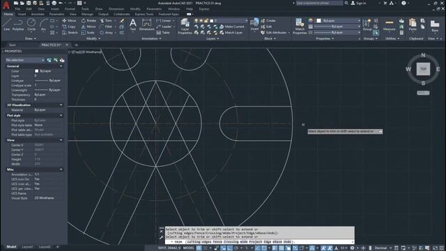 Autocad Practice Exercises 8 | Practice Series | Cad Gizmo смотреть онлайн
