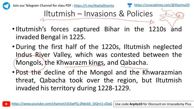 Last Lap Marathon Medieval History : Mamluk Dynasty from Qutubuddin Aibak till Ghiyasuddin Balban смотреть онлайн