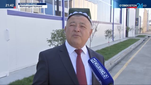 Prezident Shavkat Mirziyoyev Namangan Viloyatiga Tashrif Buyurdi