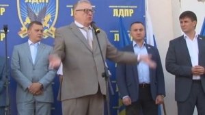 Встреча с жителями поселка Детчино Калужской области