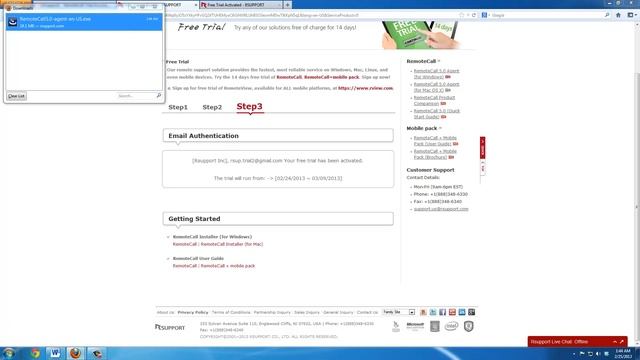 RemoteCall Pro: Getting Started