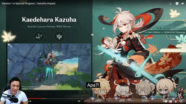 Pengen Liat Opini Kalian tentang Kazuha & Drama Inazuma - Bahas Update 1.6 Genshin Impact смотреть онлайн