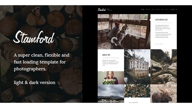 Stamford – Photography Portfolio WordPress Theme | Themeforest Website Templates and Themes смотреть онлайн