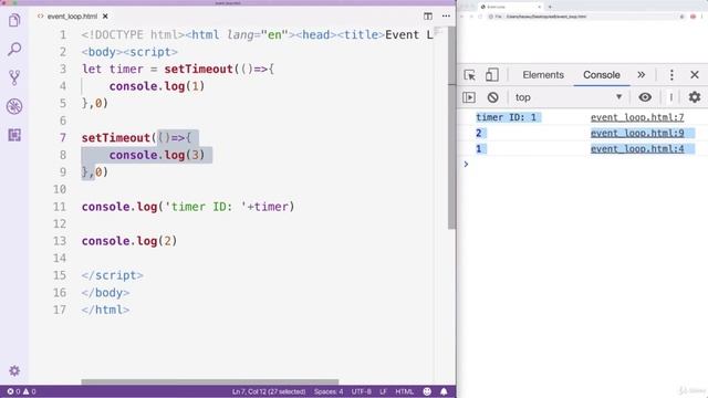 20.4 Macro tasks, micro tasks, and their queues in Javascript смотреть онлайн