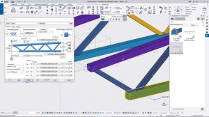 Tekla Structures. Серия 1.460.3. Ферма Молодечно.  Часть 1.