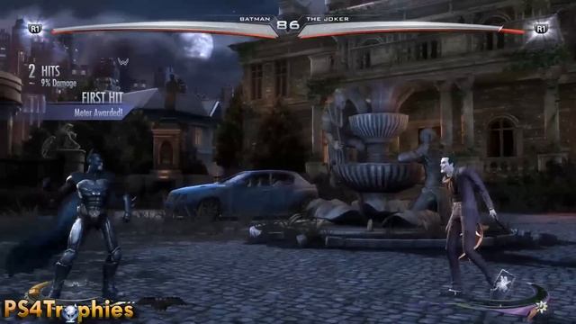 Injustice Gods Among Us [PS4] - The Caped Crusader - (All of Batman's Special Moves) смотреть онлайн