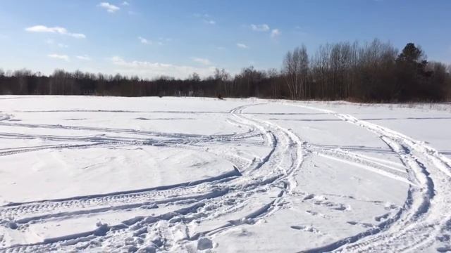 Самодельный ski doo summit. г. Ковров смотреть онлайн