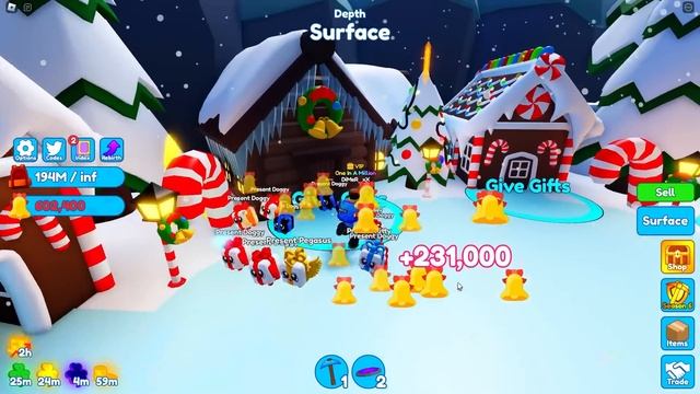НОВОГОДНЕЕ ОБНОВЛЕНИЕ В MINING SIMULATOR 2 В РОБЛОКС! ROBLOX смотреть онлайн