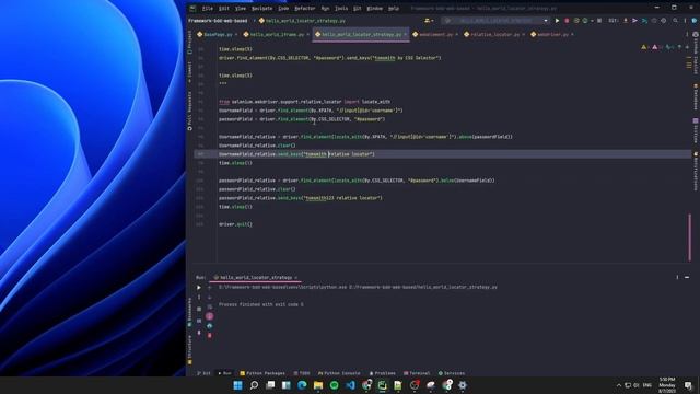 Locator strategies | Relative locators with Selenium & Python смотреть онлайн