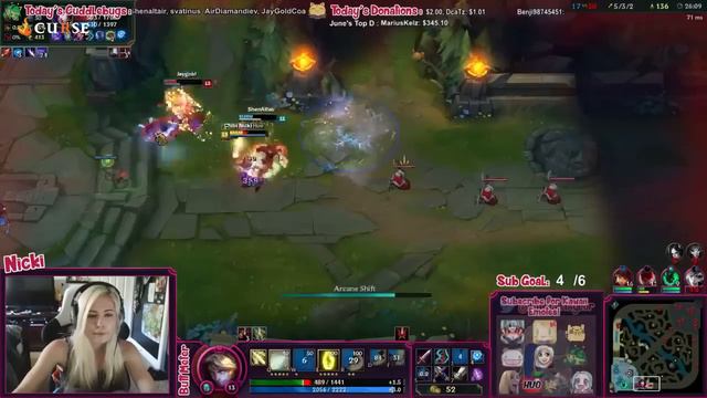 Stream Lowlights #1 - League of Legends (LOL) | Nicki Taylor смотреть онлайн