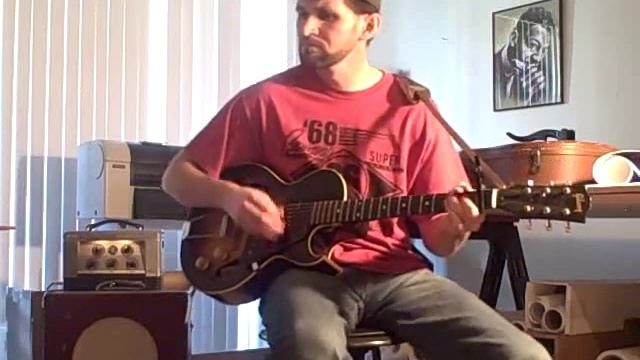 Louis Myers 50"s Blues Guitar Style Licks backing Little Walter смотреть онлайн