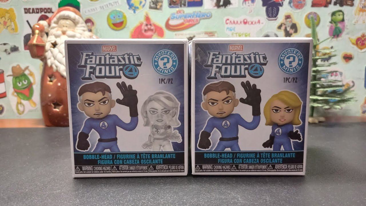 Mystery Minis по Фантастической Четвёрке / Распаковка смотреть онлайн