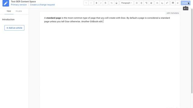 Grav with Git Sync and GitBook Content Editing Demo смотреть онлайн