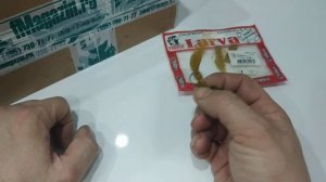 Видеообзор силиконовой имитации личинки стрекозы Fanatik Larva по заказу Fmagazin