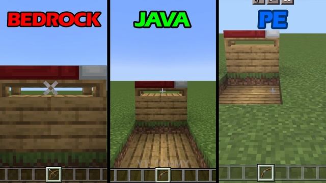 JAVA vs BEDROCK vs POCKET EDITION смотреть онлайн