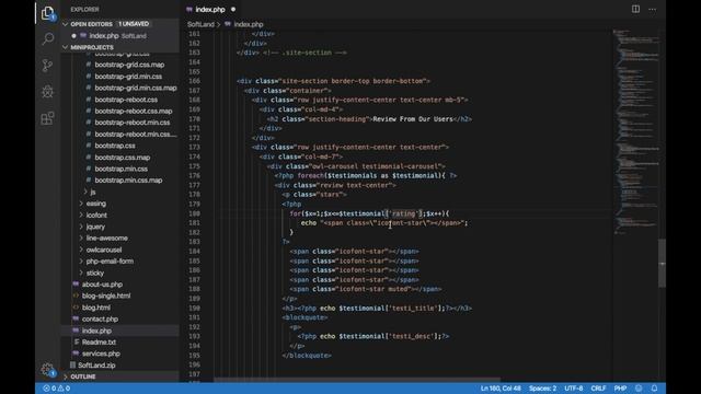 Part #3: Web design agency PHP live project смотреть онлайн