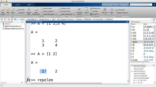 Lecture 8: Matrix Manipulations | Exploring MATLAB смотреть онлайн
