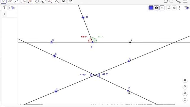 3. Перпендикулярные прямые, смежные и вертикальные углы смотреть онлайн