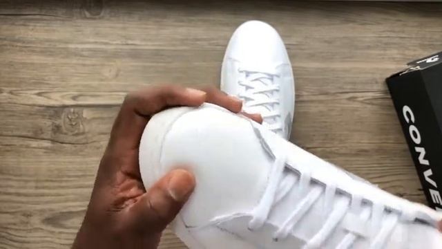 Unboxing the Converse Pro Leather OX Low in White and Gravel | Sneakers in Ghana смотреть онлайн