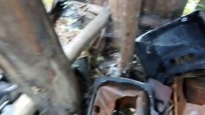 поиск радиодеталей в заброшках.3gp