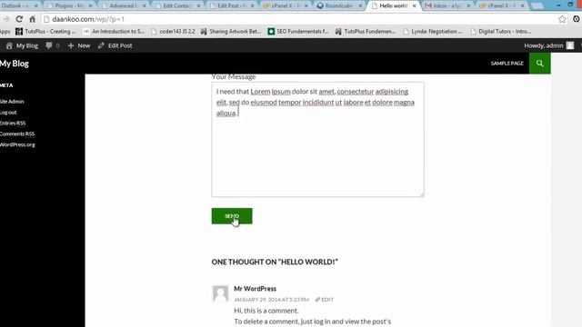 wordpress smtp contact form 7 wp mail smtp cpanel and gmail cc смотреть онлайн