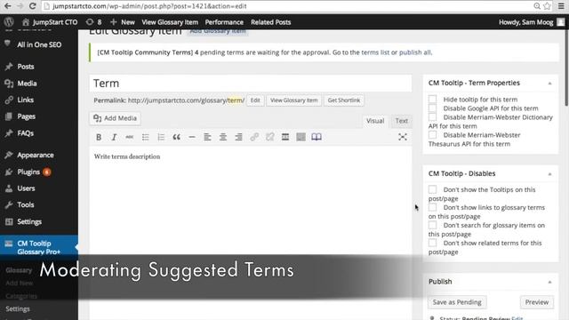 The WordPress Glossary Community Terms Add-On Helps Build a Glossary of Terms смотреть онлайн