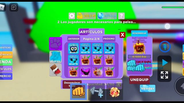 🚀¡EL MEJOR PET PARA BUGUEAR + LLEGO AL REBIRTH 1.480!🚀 - Muscle Legends 💪 смотреть онлайн