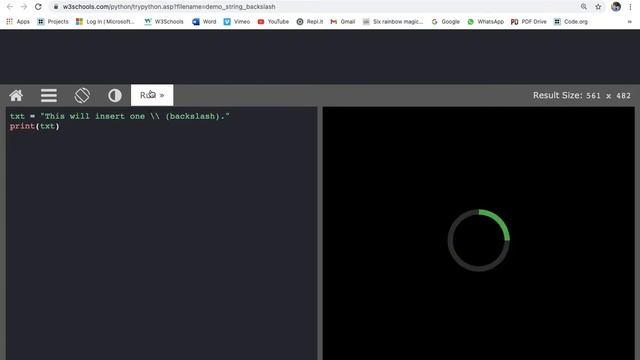 Using Escape Character in Python String (Part-6) смотреть онлайн