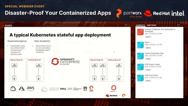 Disaster-Proof Your Containerized Apps with Portworx Red Hat and Intel смотреть онлайн